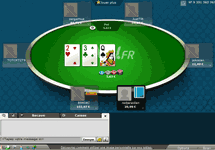 Table de jeux sur pmu Poker